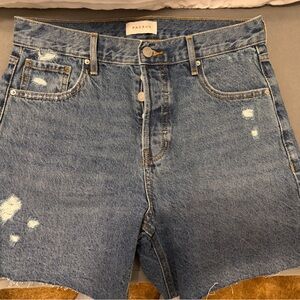PacSun High Rise Relaxed Denim Shorts